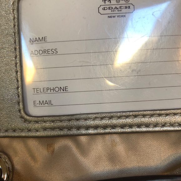 Coach Crossbody Metallic Hangtag Included Early 2000s - Picture 12 of 15